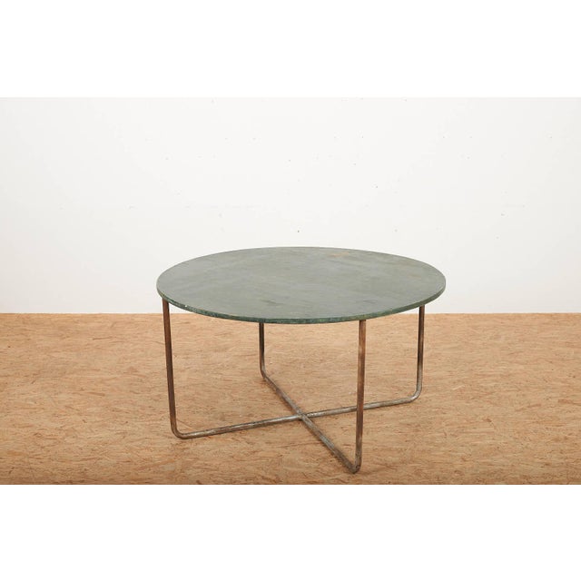 Bauhaus Steel Tube Table in Steel Tubes and Plywood Top For Sale - Image 3 of 14