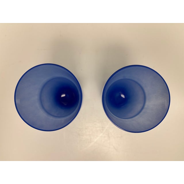 Vintage Dansk Rio Design Hand Blown Wavy Glass Tumblers - Set of 6 For Sale - Image 9 of 10