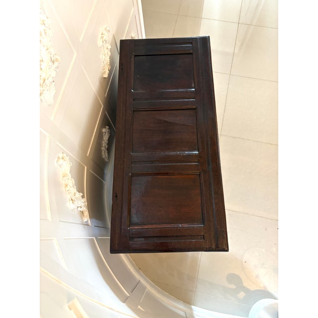 Oak Mule Chest, 1680s For Sale - Image 6 of 12