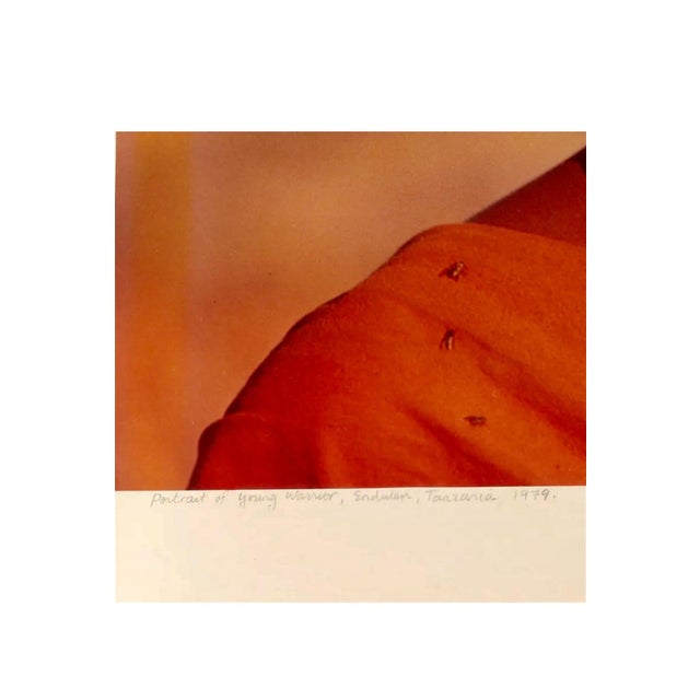 1970s Carol Beckwith, Rare Vintage Color C Print Photograph African Maasai Warrior Chromogenic Photo, 1979 For Sale - Image 5 of 9