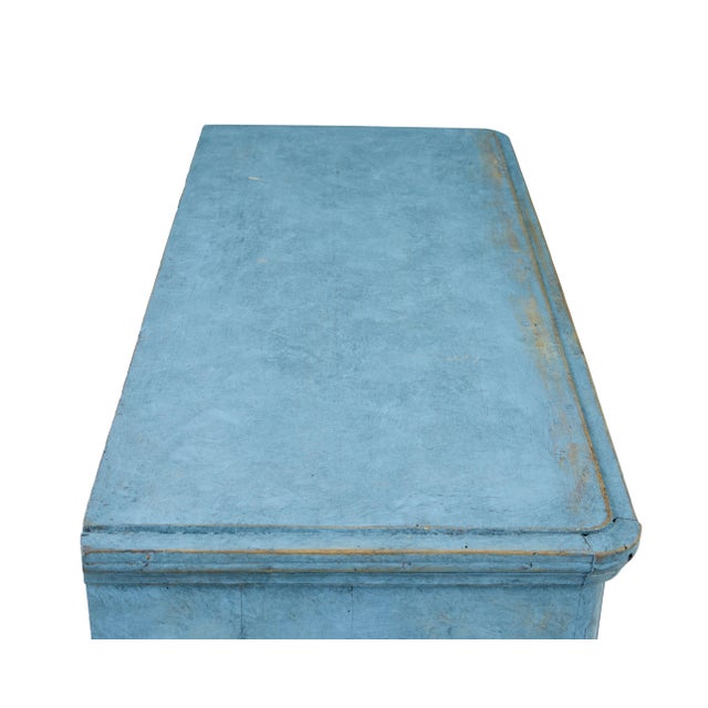 Swedish Painted Pine Cupboard, 1870s For Sale - Image 4 of 10