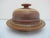 Wally Schwab Nw Studio Pottery Stoneware Small Round Serving Dish With Domed Lid For Sale - Image 4 of 9