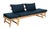 Contemporary Tandra Daybed - Natural/Navy For Sale - Image 3 of 12