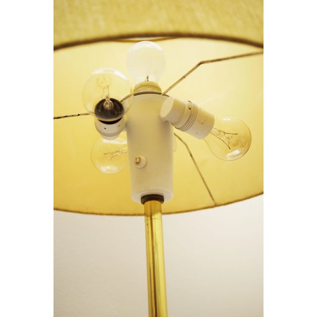 Gold Austrian Floor Lamp by J.T. Kalmar For Sale - Image 8 of 14