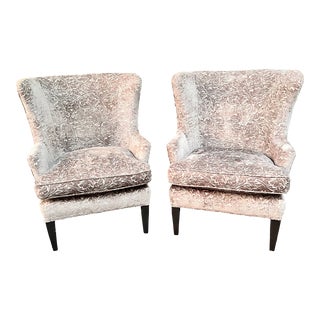 Arhaus Wing Chairs – a Pair For Sale