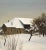 Claude Sauthier, Savoie in Winter 2, Oil on Wood, 1970s For Sale - Image 4 of 12
