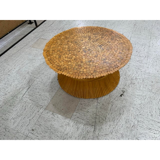 gorgeous vintage bamboos coffee table