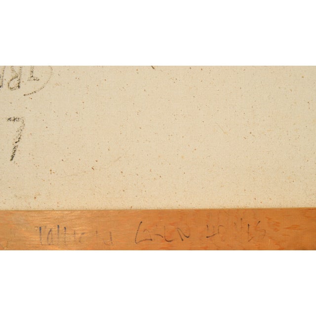 American Bay Area Figurative Movement -- Cigarette Break by Patricia Gren Hayes For Sale - Image 3 of 5