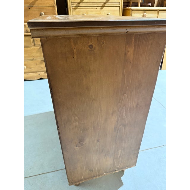 Antique Pine Two Over Three Drawers - Chest of Drawers From England For Sale - Image 16 of 18