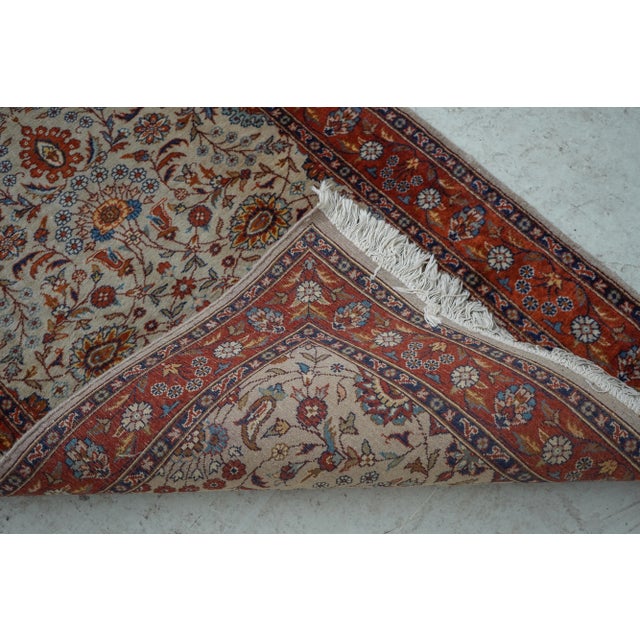 1950s Bloomingdales Vintage 3 X 11 Oriental Runner Rug For Sale - Image 9 of 11