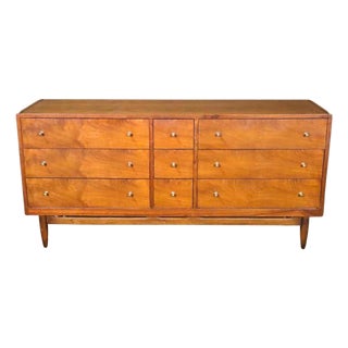 Mid 20th Century Mid-Century Dresser by National Furniture Co., Attributed For Sale