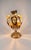 1970s 1970s Mid-Century Modern Brutalist Brass Floral Table Lamp, Artisan Sculptural Lighting For Sale - Image 5 of 6