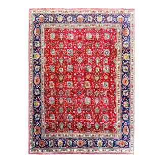 Vintage Persian Tabriz Rug For Sale