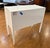 White Serpentine Two Drawer Accent Chest For Sale - Image 10 of 15