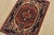 A traditional tribal Heriz rug hand-knotted with fine wool on a cotton foundation. This oriental rug features a central...