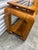 Vintage Mid 20th Century Ming Style Burl Wood Console Sofa Table With Glass Panels For Sale - Image 11 of 11