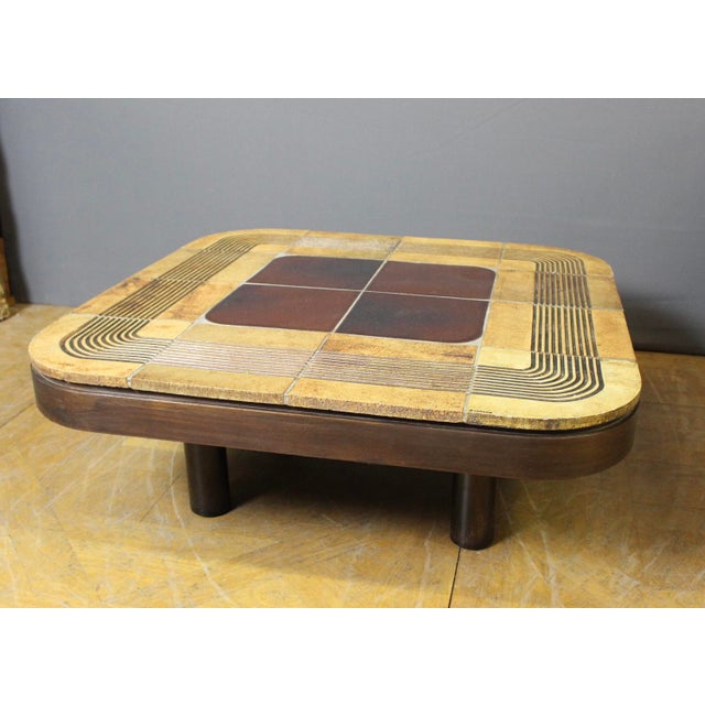 Mambo Model Coffee Table by Roger Capron, 1974 For Sale - Image 9 of 15