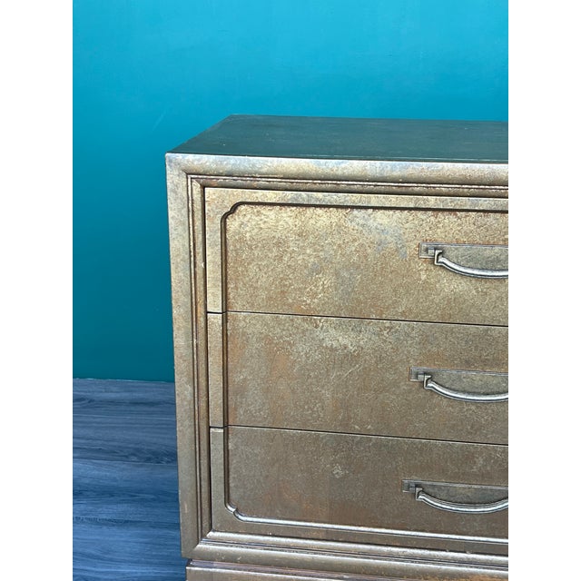 Late 20th Century Walnut Chest of Drawers Tjo For Sale - Image 10 of 14