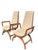 Wood Vintage Mid Century Modern Pair Accent or Side Chairs in Adrian Pearsall Style For Sale - Image 7 of 11