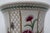 Chinese Porcelain Trumpet Vase With Floral Trellis Decoration & Raised White Accents For Sale - Image 4 of 18
