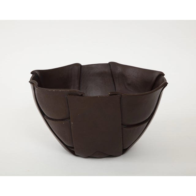 Beautiful 1970's mid-century modern studio made pottery bowl, in vintage original condition with minor wear and patina due...