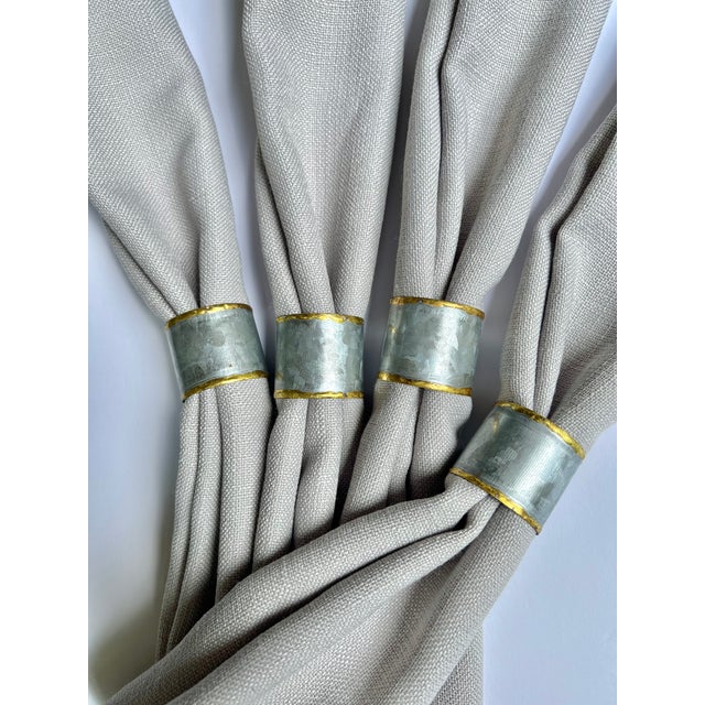 Entertaining in style with napkin rings from the Iconic Street Market of the Grand Bazaar. Handmade in Turkey Wipe clean...
