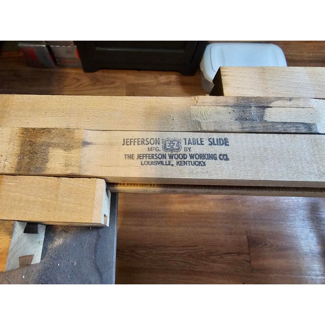 1960s Mid-Century Walnut Expanding, Drop-Leaf Dining Table - Seats Up to 10 For Sale - Image 6 of 6