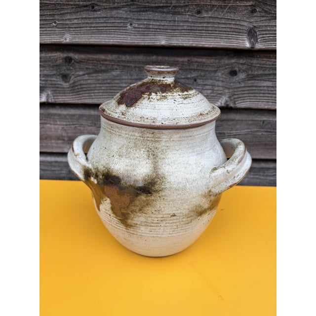 Large Covered Pot Thierry and Chantal Robert, 1970s For Sale - Image 12 of 12