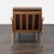 2010s Crate & Barrel Mid-Century Lounge Chair and Ottoman Set For Sale - Image 5 of 10