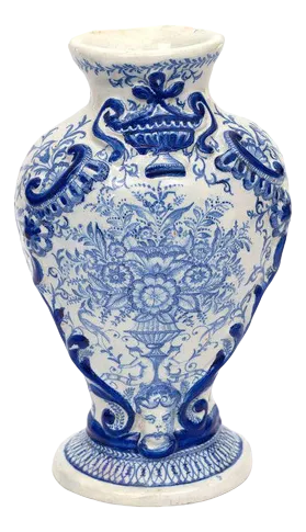 Blue & White Porcelain Vase
