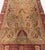 Peach Antique 1880s Turkish Hereke Rug with Floral and Botanical Motifs in Soft Beige, Coral, and Crimson For Sale - Image 8 of 9