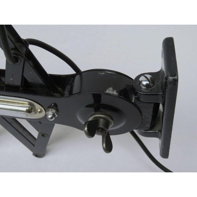 Vintage Bauhaus Scissor Lamp, 1920s For Sale - Image 17 of 18