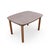 Mid-Century Modern Mid-Century Modern Walnut-Look Laminate Dining Table For Sale - Image 3 of 16