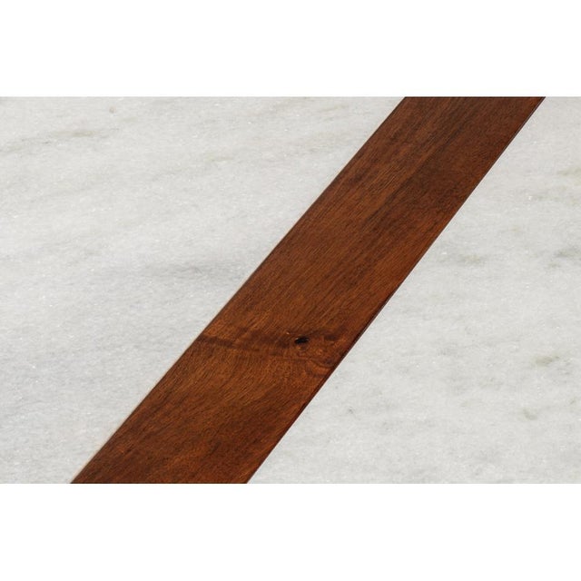 Modern Geometric Marble Top Dining Table For Sale - Image 12 of 12