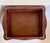 Antique Upholstered Wood Serpentine Storage Footstool on Bun Feet For Sale - Image 10 of 12