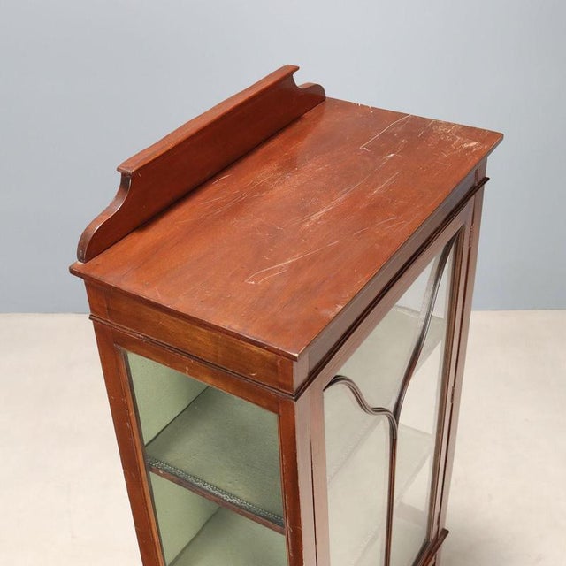 Liberty Mahogany Display Cabinet For Sale - Image 9 of 11