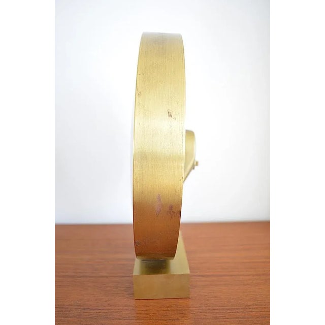 1950s Large Art Deco World Time Clock by Heinrich Möller for Kienzle, 1950s For Sale - Image 5 of 10