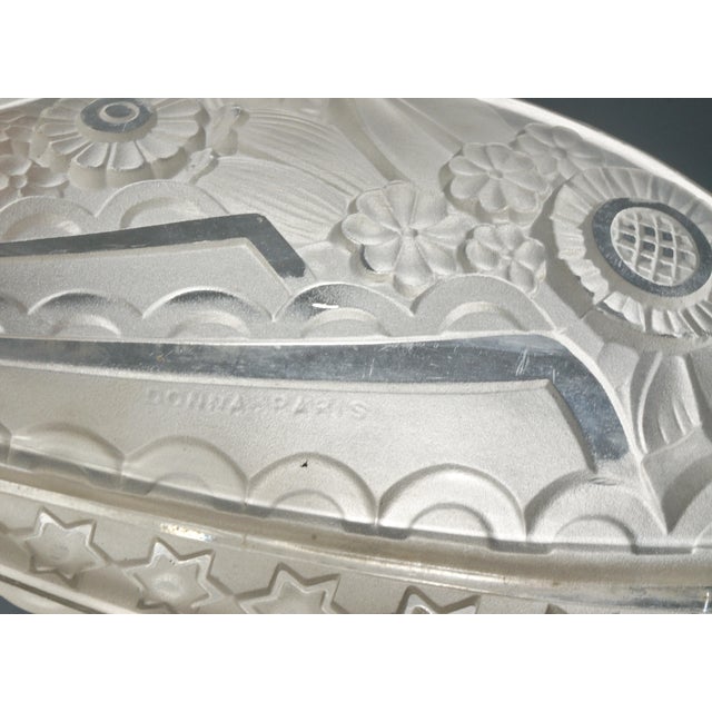 1930s French Art Deco Wall Sconces by Les Etablissements Donna France - a Pair For Sale - Image 9 of 10