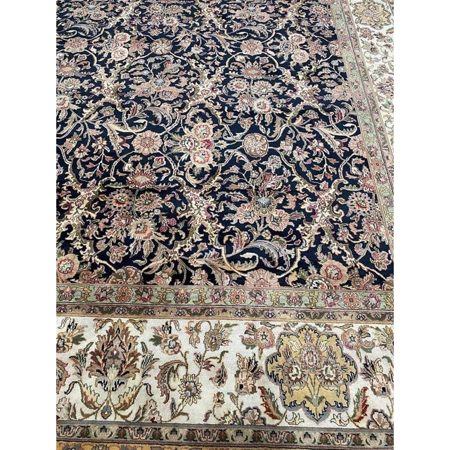 10x14 Handwoven Indian Agra Area Rug - 106806 For Sale In Dallas - Image 6 of 11