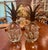 Hollywood Regency Sparkling Leaded Glass Pineapple Candlesticks - A Pair For Sale - Image 3 of 5