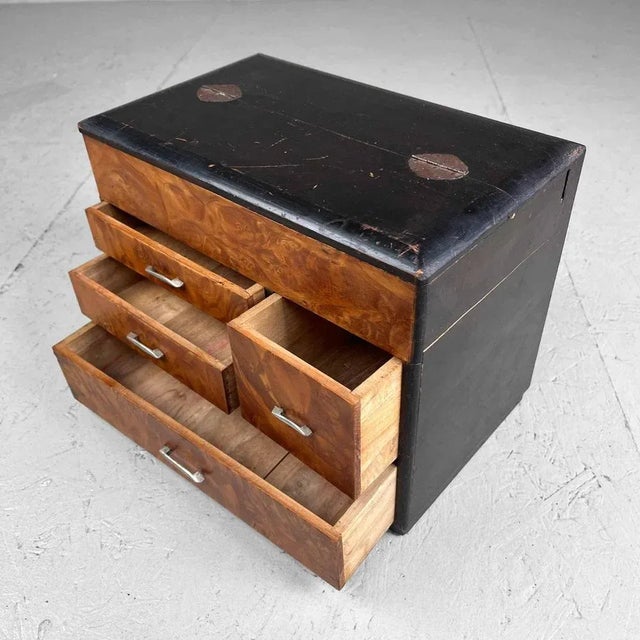 Haribak Taisho Sewing Chest, Japan, 1890s For Sale - Image 6 of 8