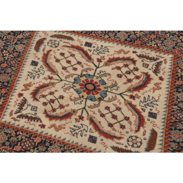 Traditional Vintage Turkish Anatolian Rug With Floral Medallion Design - Rug & Kilim For Sale - Image 3 of 10