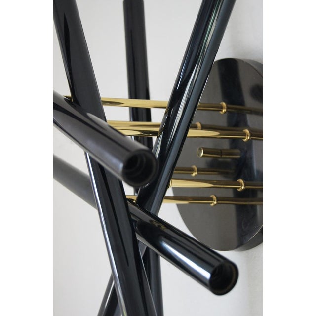Metal Large Ceiling Wall Light by Sciolari for Boulanger For Sale - Image 7 of 10