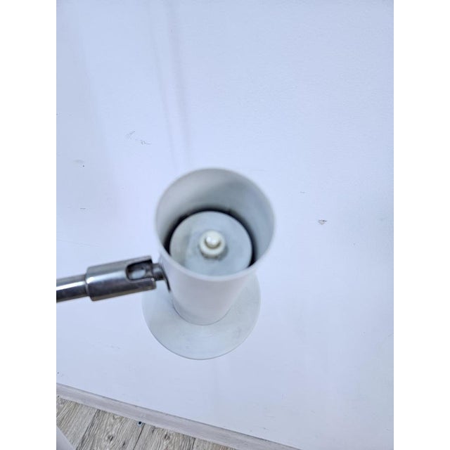 White Floor Lamp, Germany, 1960s For Sale - Image 11 of 16