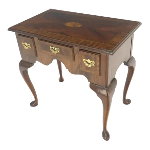 Councill Mahogany Banded & Inlaid Top Three Drawer Low Boy Dresser Chest