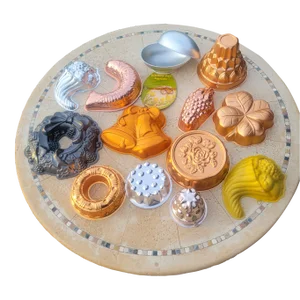 Vintage Set of Jello Molds- 13 Pieces
