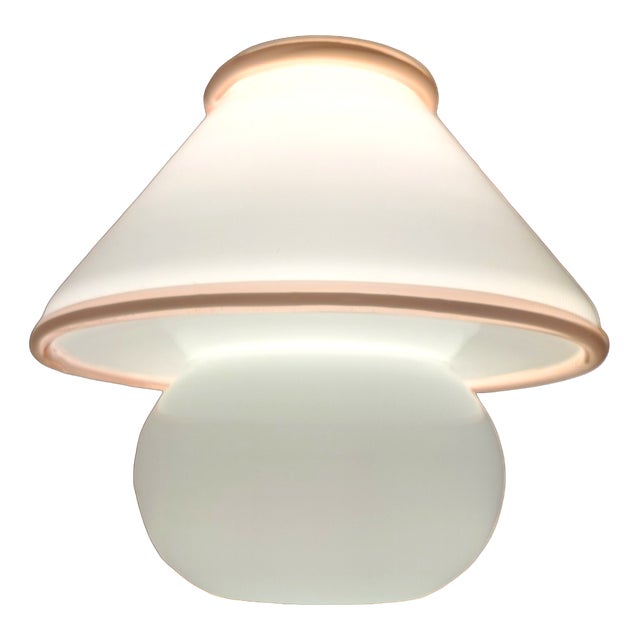 Mushroom Lamp in Murano Glass from Leucos, 1980s For Sale
