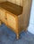 Wood Vintage Oak Hutch Cabinet With Glass Door Denmark 1970s For Sale - Image 7 of 10
