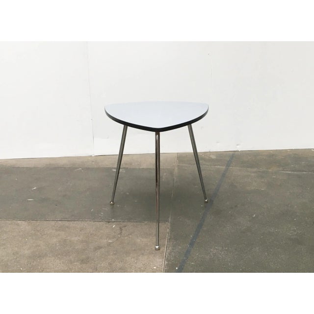Black Mid-Century German Tripod Coffee Table for Mauser Werke Waldeck For Sale - Image 8 of 18
