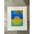 Vintage Geometric Abstract Oil Crayon Drawing For Sale - Image 9 of 12
